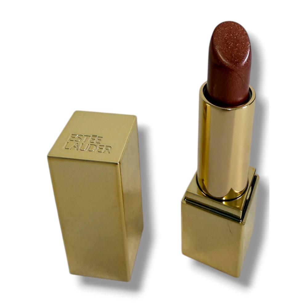 Estee Lauder Limited Edition Lipstick Sultry Bronze B52 Shimmer Gold New